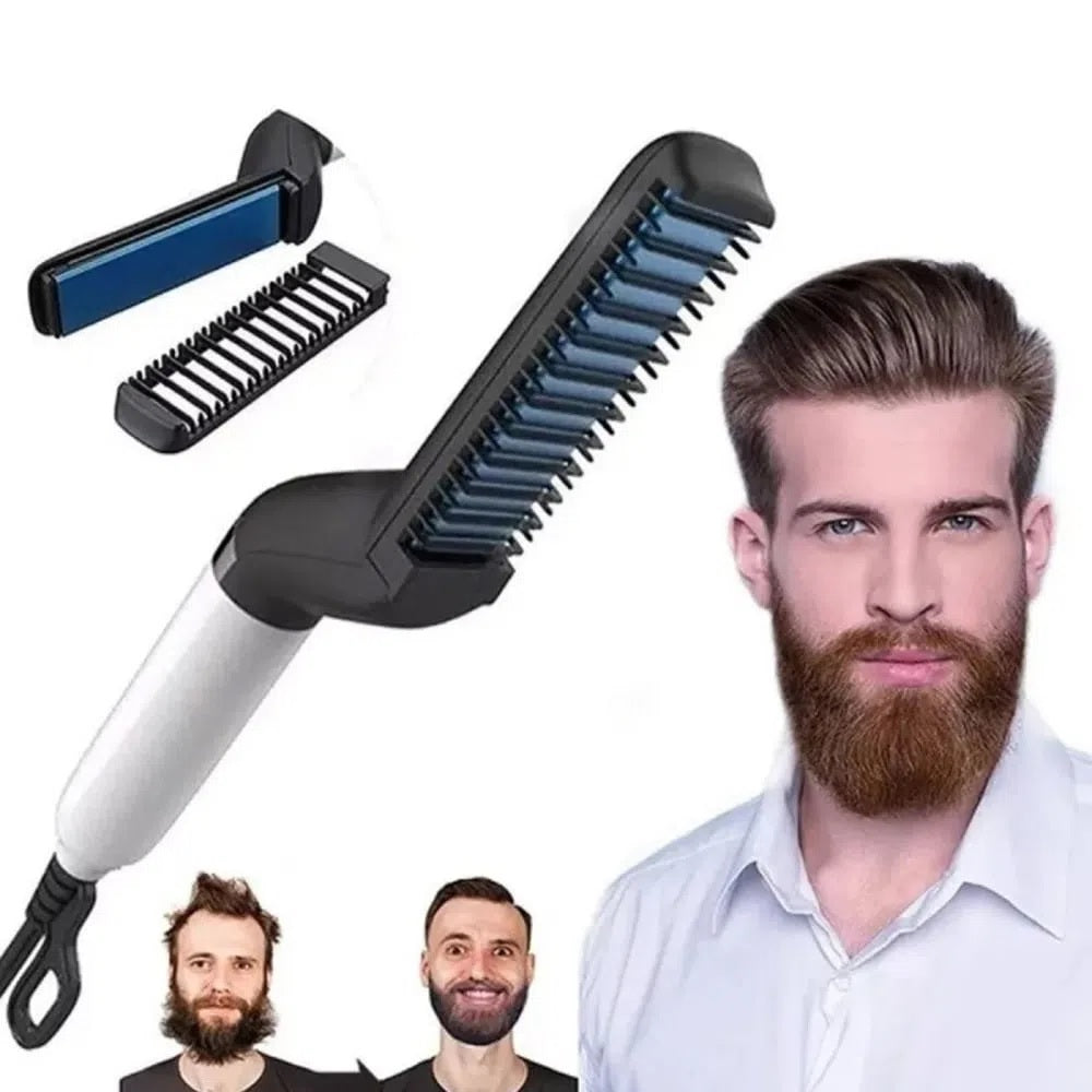 PLANCHA PORTATIL PREMIUM DE BARBA Y CABELLO